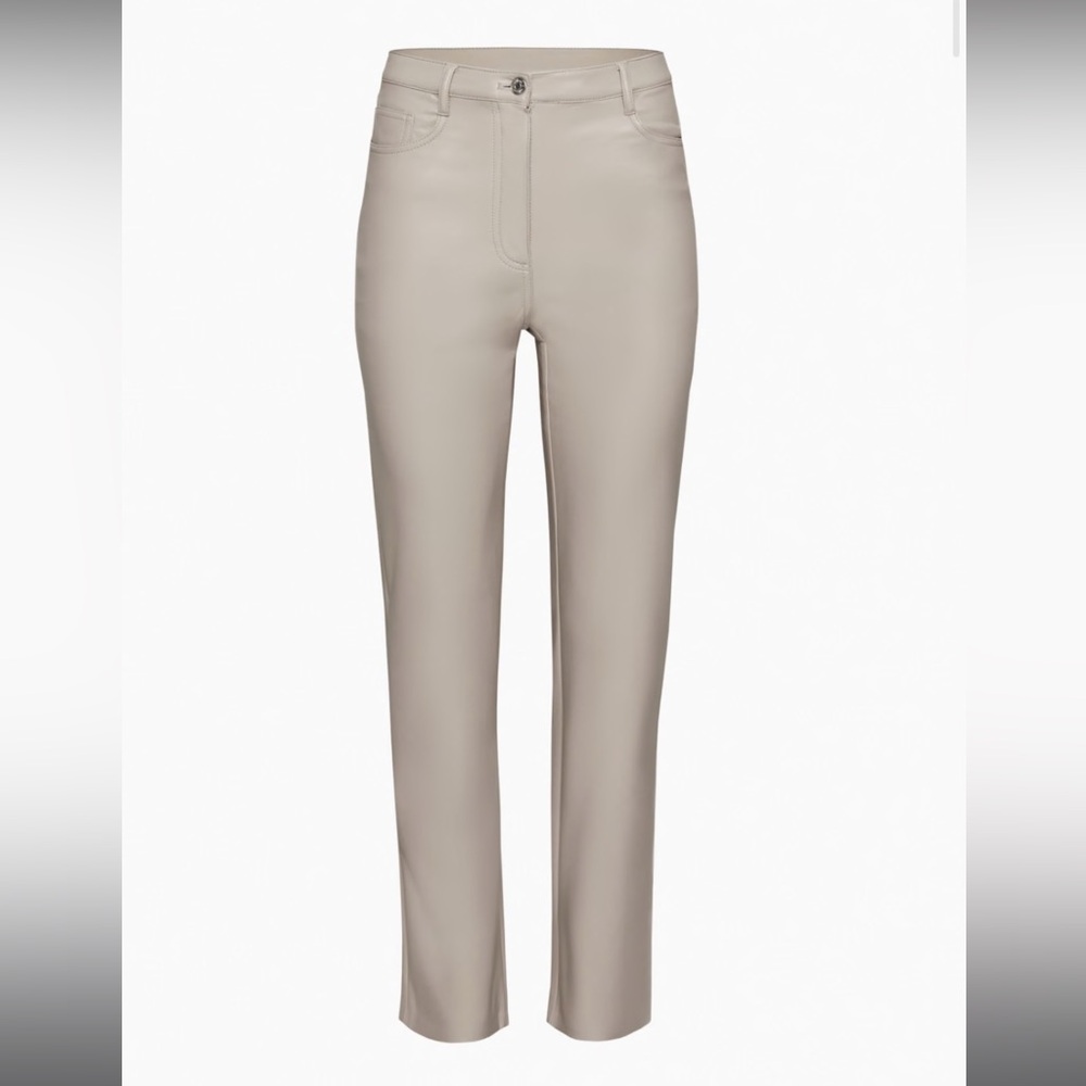 Aritzia Wilfred vegan leather pants